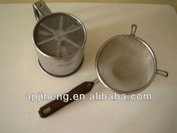 Stainless steel flour sifter