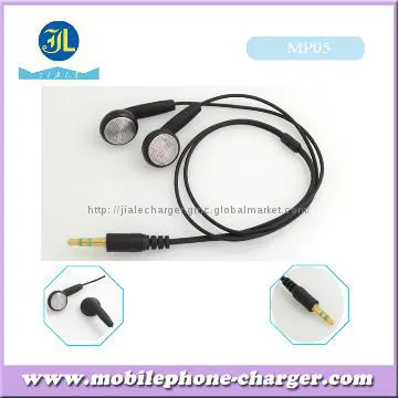 2013 cheap and simple design earphone for MP3/MP4