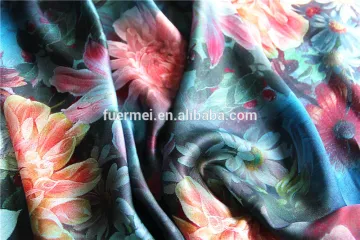 silk satin print fabric