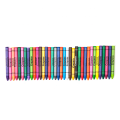Caneta lápis de cera multicolorida para impressão personalizada para crianças