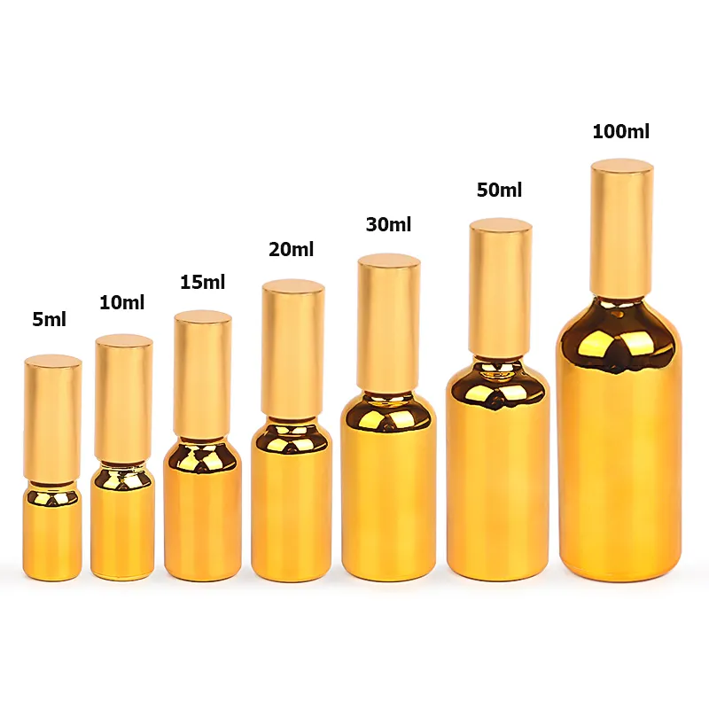 10ml Golden Esssential Oil Bottle