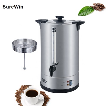 High Quality Stainless Steel Electric 16L Coffee Urn / Percolator