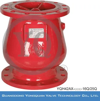 YQH42AX-16Q/25Q Projectile Type Energy Saving Silent Check Valve , DN 200-450mm