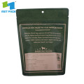 Pet Food Bag with Resealable Zipper