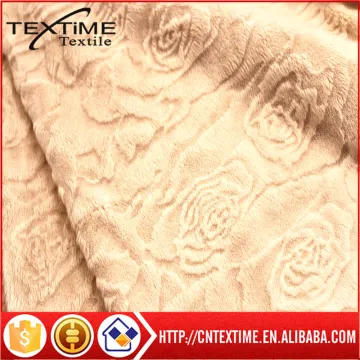 100% polyester 5mm velour fabric