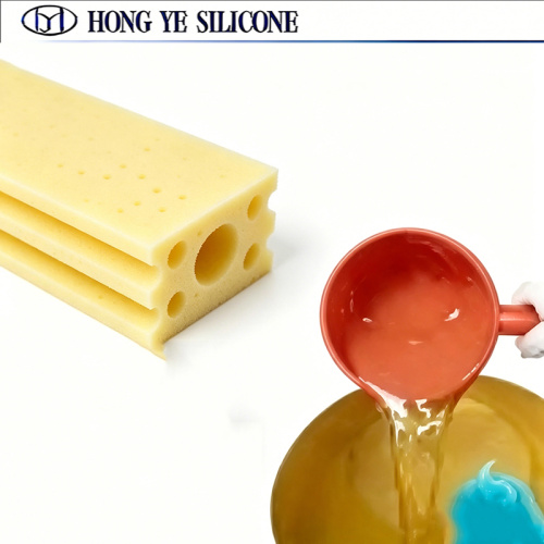 Industrial Red Foam Silicone Sponge for Custom Use