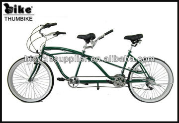 26 inch green shimano 18s high quality tandem bike