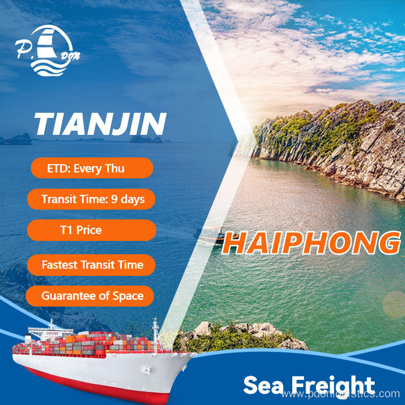 Sea Freight from Tianjin to Haiphong