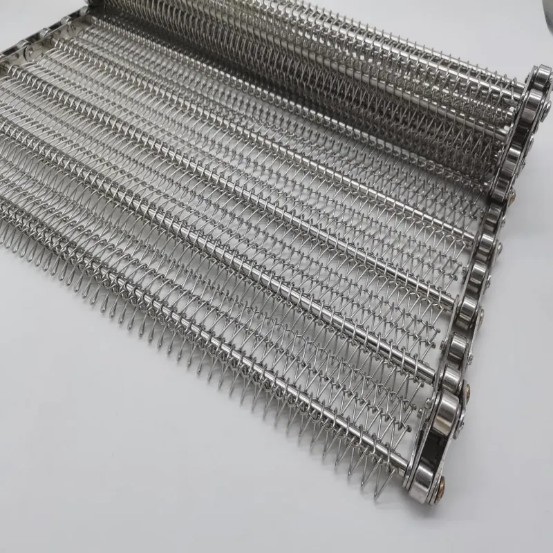 Conveyor Belt Chain Wire Mesh Belt Food Metal Conveyor Belt

**Title:** Food Grade Metal Conveyor Belt with Wire Mesh and Chain Drive