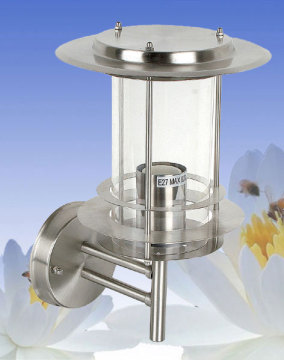 Stainless Steel Garden Lamp On Wall