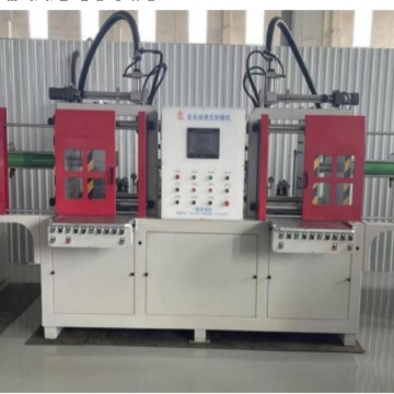Double-station horizontal wax injection machine