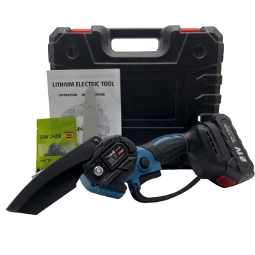 Professional Hot Electric Tool Set: 2-Piece Rechargeable Lithium Battery Kit Including Electric Mini Saw & Cordless Electric Scissors