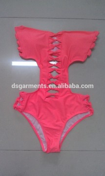 new collection bowknot strapless swimsuit