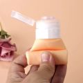 Sistema de viaje del dispensador de la botella del silicón del apretón de la torsión 90ml