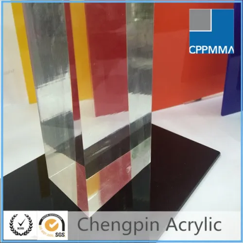 Lucite Transparent Colored Cast Acrylic Sheet / Acrylic Manufacturers