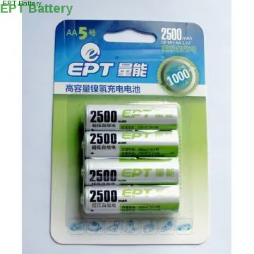 rechargeable nimh aa battery