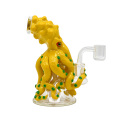 3D Cartoon animals Dab Rigs with 3D octopus