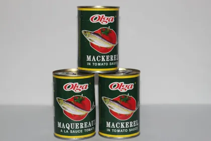 Factory cheap price 425g 155g best canned mackerel brands  with high quality