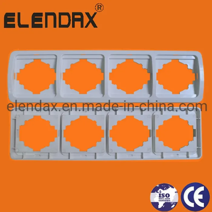 Sakelar Tombol Dinding Putih Elegan (F2001)