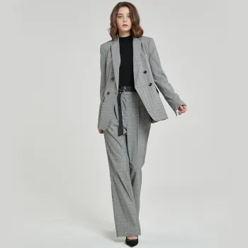 New Design Women's Fashion Casual Blazer Work Suit