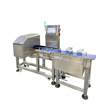 Automatic Food Packing Machine with Belt Conveyor, Check Weigher, Touch Screen, Metal Detector, and Weighing Equipment (200g)
