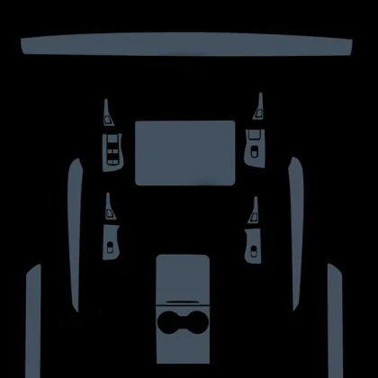 Tesla TPU Anti-Scratch Interior Film for Customized Cars