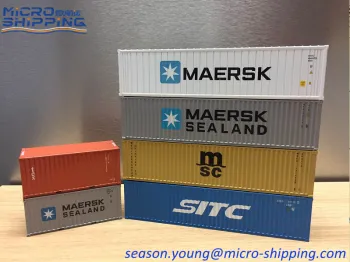 Shipping Container Model Scale Miniture Containers