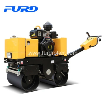 Walk Behind Double Drum Roller Manual Roller Compactor Walk Behind