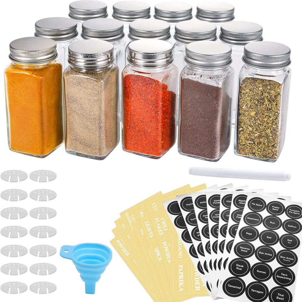 Glass Spice Jars Jpg