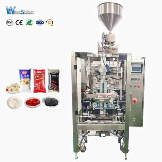 Automatic Sauce Ketchup Sauce Liquid Filling Packing Machine