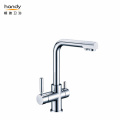 Single Hole Brass Kitchen Sink Faucet