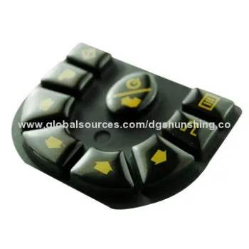 Custom Rubber Silicone Keypad, OEM Services Provided, Long Lasting Use of ButtonNew