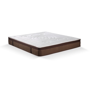 Popular white double bedroom natural mattress