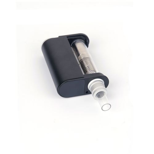 Long lasting battery operated dry herb vapouriser