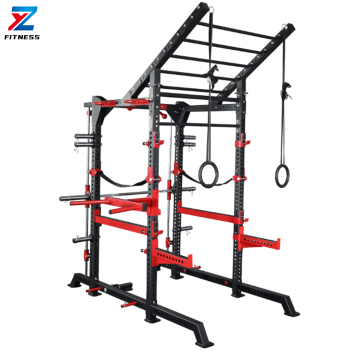 Zy Fitness Wysokiej jakości sprzęt do gimnastyki - Power Squat Rack i klatki z maszyną Smith