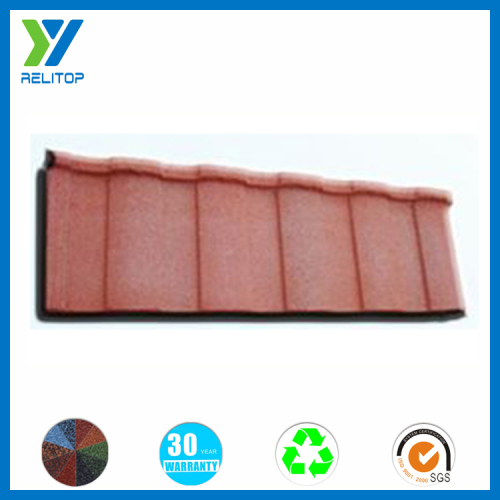 Light Weight Corrosion Resistant Roman Type Stone Coated Roofing