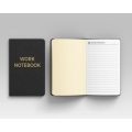 Cuaderno de cuero premium con diseño personalizado