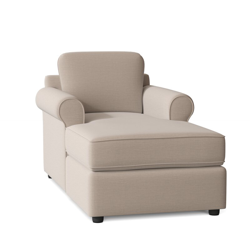 Living Rom Two Round Arms Chaise Lounge