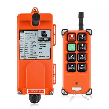 Saluran Industri Lift Remote Remote Control F21-E1B: Remote Control Waterproof untuk Aplikasi Industri