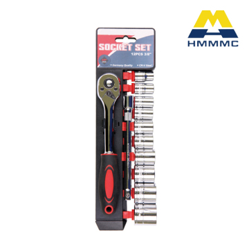12PCS 3/8 Dr. Socket Wrench Set