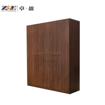 Elegant Big Space Wooden Closets and Wardrobe for Simple Design Bedrooms