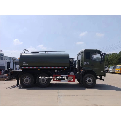 Donf feng CUMMINS 210HP 15000liters 6X6 รถบรรทุกน้ำ