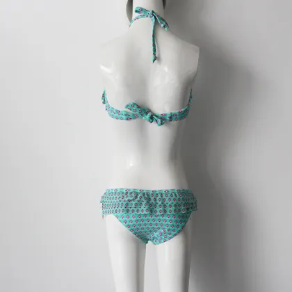 young girls blue fashion swimwear