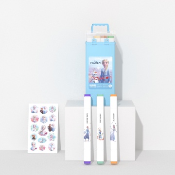 Wholesale Cartoon Washable Marker Pens in 12/24/36/48 Colors for Kids