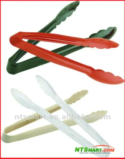 2012 popular kitchen tongs,plastic tong,plastic food tong