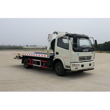 Dongfeng phẳng hai trong một đường phá hủy xe tải