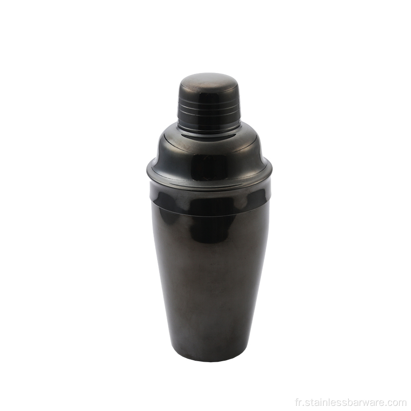 Shaker à vin plaqué électrolytique noir 700ml