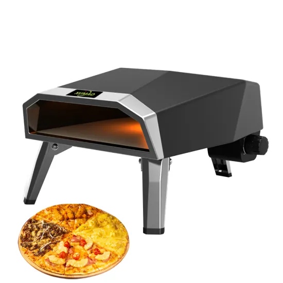 Outdoor Portable Mini Pizza Oven gas powered pizza oven 16 inch Black Pizza Baking Machine