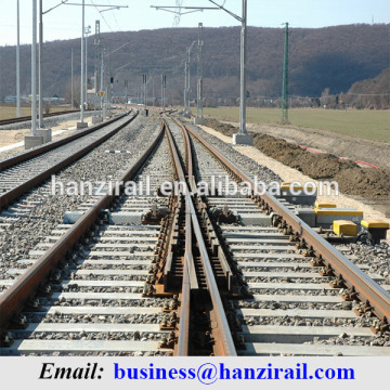 New 1:7.52 Broad Gauge Turnout on Concrete Bearers