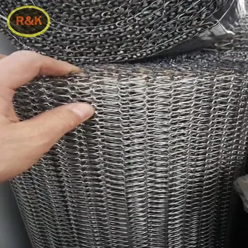 Fine Stainless Steel Honeycomb Conveyor Belt / Wire Mesh